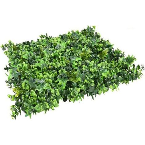 Set di 4 Giardino Verticale Mahonia 50 x 50 cm. Creano Ambienti di Grande Originalità e Freschezza (1/3)