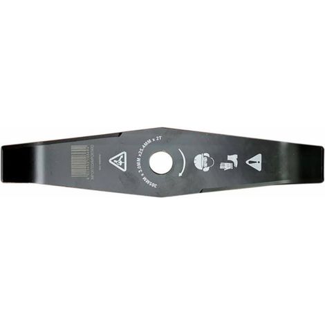 Disco decespugliatore a 2 denti mulching per arbusti larghezza di taglio 250mm