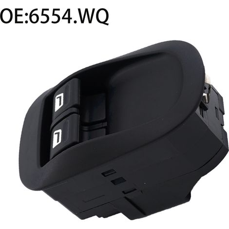 BIEMMEDUE- Die Referenznummer 6554.WQ ist für Peugeot 206 Autoteile geeignet, insbesondere für die Druckknopfschalterbaugruppe des elektrischen Fensterhebers. (1/4)