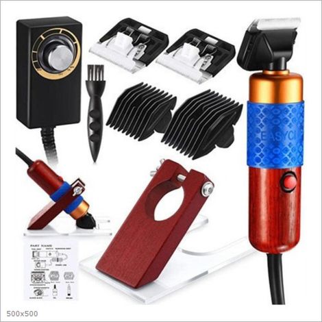 200W Dog and Cat Hair Clippers, Professional Quiet Pet Hair Clippers, Grooming Tool with Replacement Blade for Dog/Cat/Horse/Sheep, EU Plug