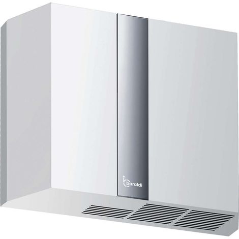 COMPACT MOTORE PER ESTERNO cm 45x35 - Bianco, Inox – 1.300 m3/h