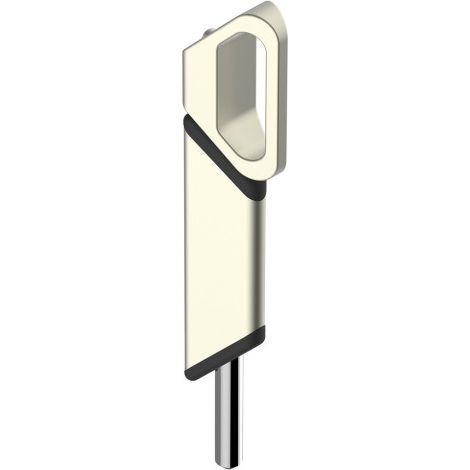 Verrou en applique à coulisse 240 - ALMA                                Blanc 9016      40 mm