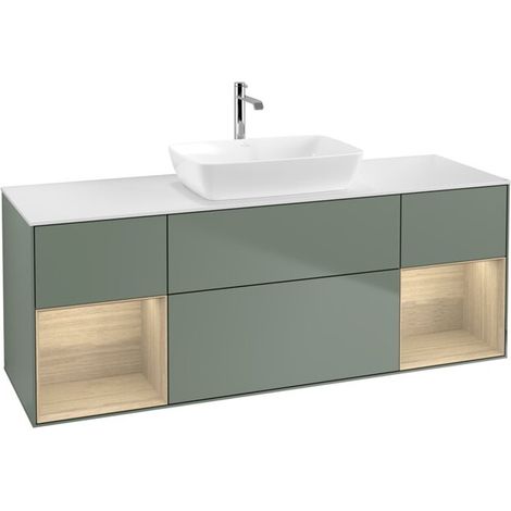 Villeroy & Boch G861PCGM Meuble sous-lavabo Finion G86 (1/2)