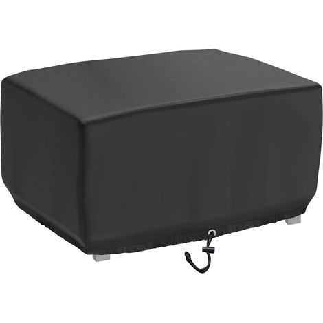 Telo di copertura universale per barbecue da 61 cm (24 pollici) - Impermeabile e antivento, adatto alla maggior parte dei barbecue portatili a due bruciatori e delle padelle, colore nero. (1/5)