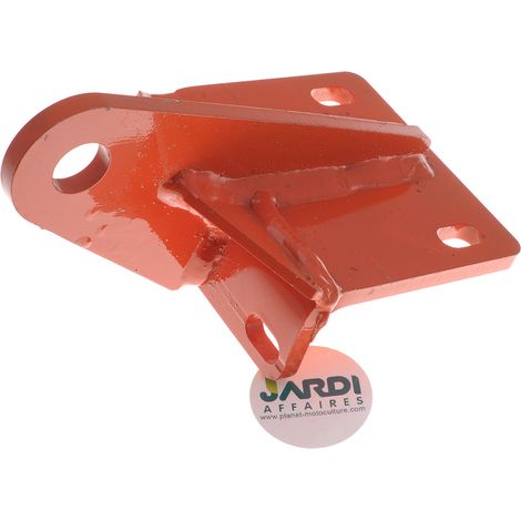 Chape d'attelage ORANGE pour gyrobroyeur Morgnieux GE1000 et GE1200 (1/3)