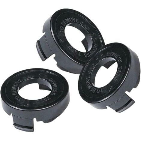 SHINING HOUSELot de 3 capuchons de bobine de débroussailleuse compatibles avec Black & Decker GL250 GL310 GL360 GLC12 BDST36 (1/5)