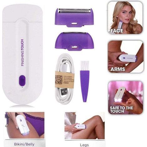 Oui Épilateur laser Finishing Touch pour femmes. épilateur à lumière bleue. rasoir d'épilation (1/3)