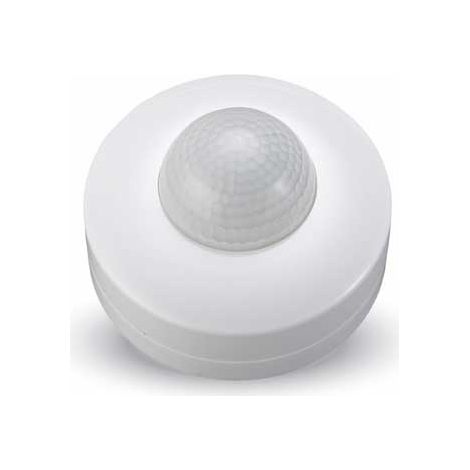 V-TAC Sensore di movimento infrarossi crepuscolare con funzione ON/OFF montaggio a soffitto 360° Bianco IP20 VT-8049 - SKU 1355