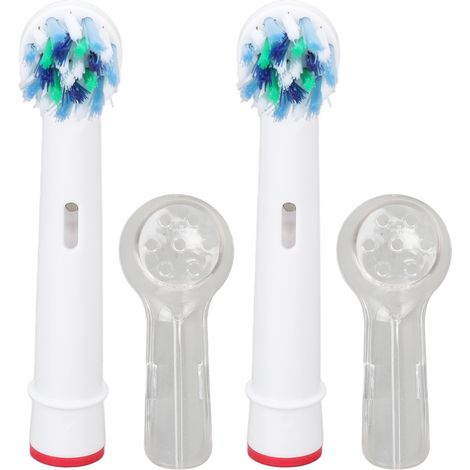 têtes de brosse à dents de rechange rondes pour un nettoyage en profondeur. Recharge pour brosse à dents électrique. (1/5)