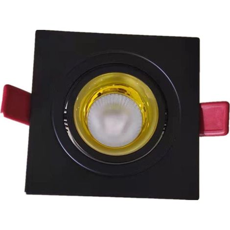 Spot Led Encastrable 7W carré Étanche ÉPI Plafond de salle de bains encastrée Spot de plafond moderne Anti-brouillard (1/3)