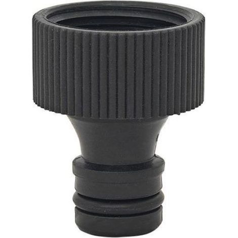 Raccord de tuyau en plastique 6/8", accessoires pour raccords de tuyau d'arrivée et de sortie d'eau de machine à laver 3/4". (1/4)