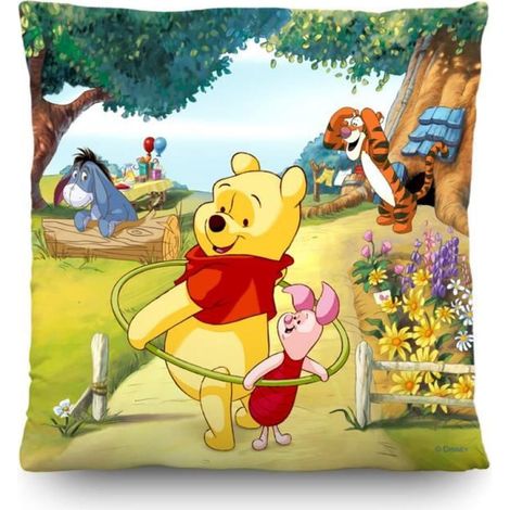Coussin - Disney Winnie l'ourson et Porcinet 40x40 cm (1/3)