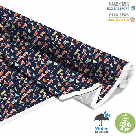 OUTDOOR DEKOSTOFFE OXFORD - Motiv Cocktail  DX8373