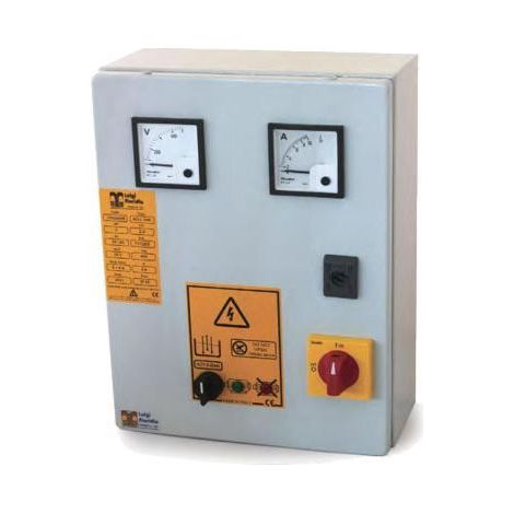 ADM-L Avviatore Diretto Voltmetro Amperometro Elettropompa Monofase Quadro HP 0,75 KW 0,55