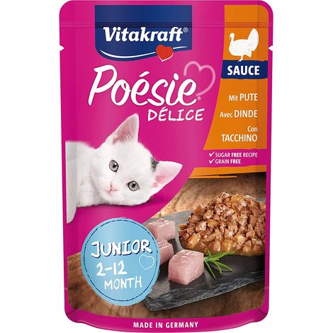 POESIE DELI SAUCE 85GR TACCHINO JUNOR (1/4)