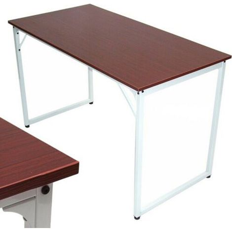 Schreibtisch Computertisch Bürotisch PC Tisch 120 x 60cm Arbeitszimmer 57052 (1/5)