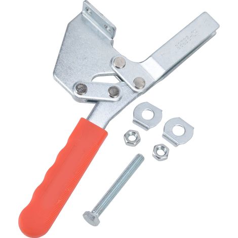 Serre-joint à bascule acier inoxydable fixation rapide horizontal côté presse étrier coude CH compacteur HS (1/5)