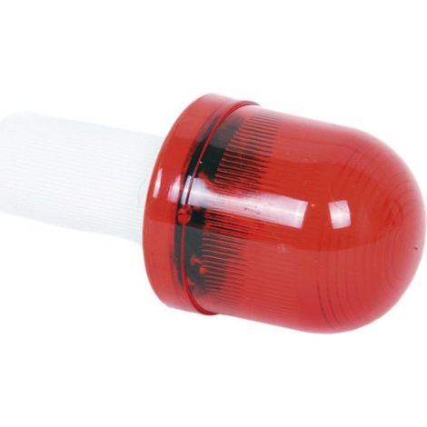Lampara intermitente roja