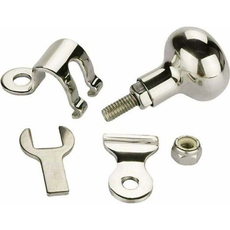 1 Boule de volant, Inox, Universel, Aide rotation, Poignée ergonomique, Véhicule (1/5)