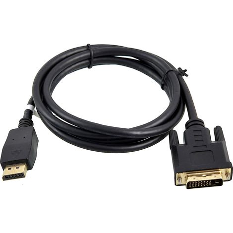 Connettore DisplayPort - Connettore DVI (DVI-D 24+1) Dual Link DP, cavo vitalco da 1,5 m (1/5)
