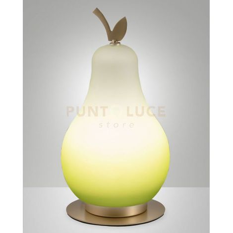 Lampada da Tavolo Wilma Verde Ottone Collezione WILMA 1 Luce Design Moderno
