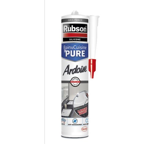 Cartuccia in silicone per bagno e cucina Pure Ardesia 280 ml - Rubson