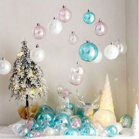 Transparent Symphony Christmas Tree Ball Cupcake Wishing Ball Transparent Symphony Plugin Decoration (1/4)
