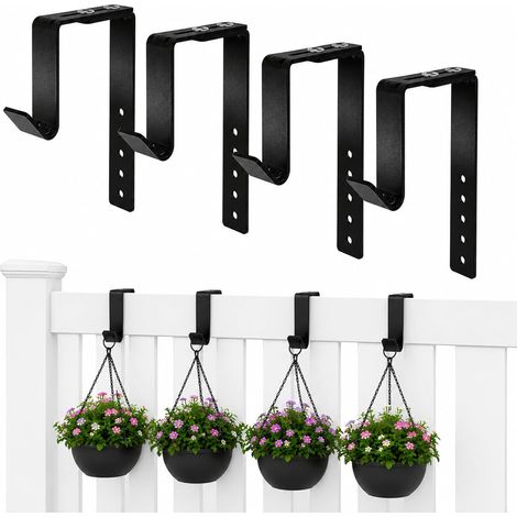 Lot de 4 supports muraux réglables (1/5)