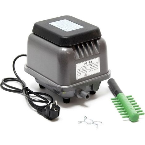 Aérateur Bassin Pompe à air 7200 l/h à Membranes pour bassins de jardin SILENCIEUX (1/5)