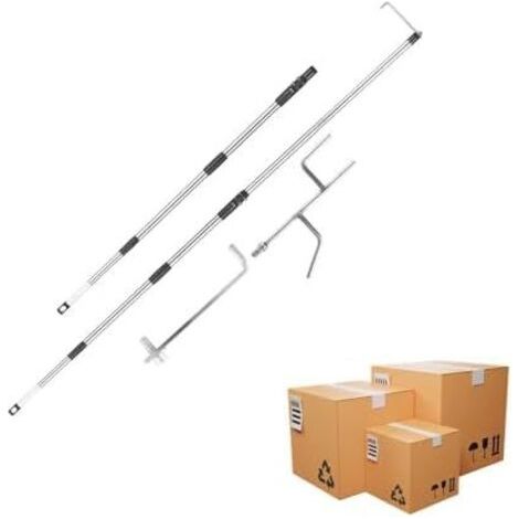 Outil de préhension pour camions pick-up, pince à plateau pick-up - Pince télescopique chargement Heavy Duty Cargo Grabber personnes âgées, outil (1/5)
