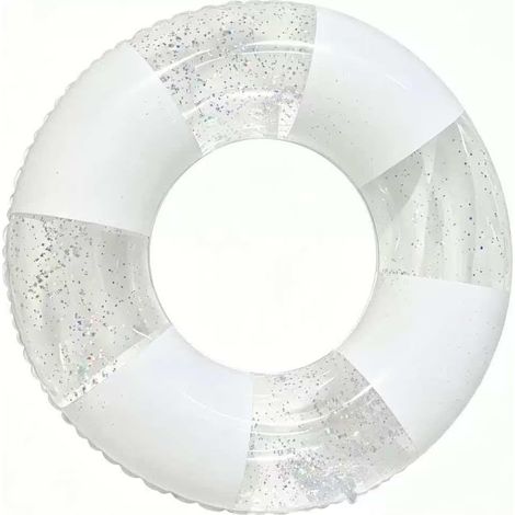 Anneau de Natation Gonflable Adulte, Anneau de Natation Bouée de Piscine, Bouée Gonflable Rétro Rayée en PVC Bouée Piscine, pour Les Adolescents et Adultes Bouée Gonflable Rétro Rayée (1/5)