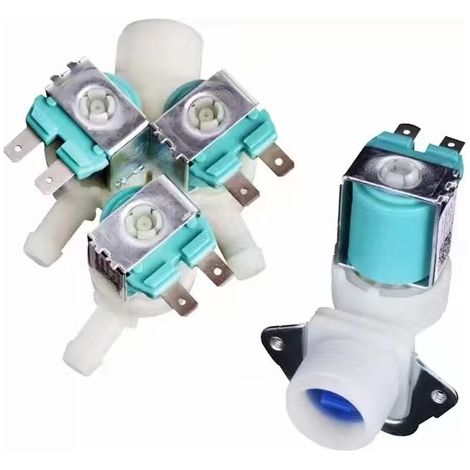 Électrovanne d'arrivée d'eau pour lave-linge 5220FR2075L AC110/120V (réf. 5220FR2006H)