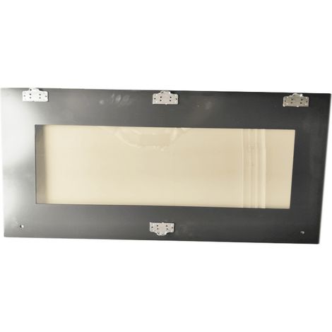 VITRE DE FACADE DE PORTE NOIRE pour FOUR SMEG - 692533653 (1/2)
