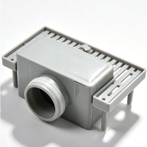 Siphon de Douche avec évacuation 35mm, Siphon de Douche avec Système Anti-Odeurs, Siphons Anti-Odeurs en Plastique pour drain de douche, drain de sol, évacuation de l'eau (1/5)