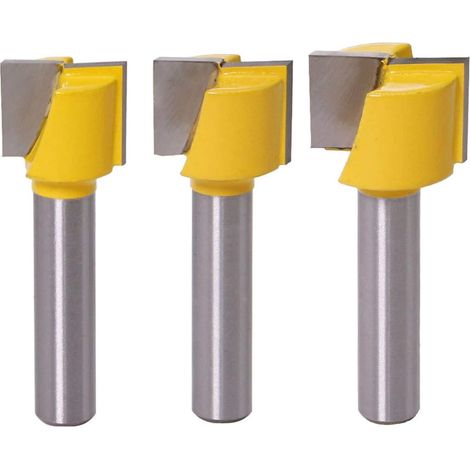 Sollbry Stück 8-mm-Reinigungsbohrer, Bodenreinigungs-Dado-Fräsklingen-Bit, Hartmetall-Holzbearbeitungsfräser, 16/18/20 mm Klingendurchmesser (1/5)