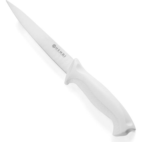 Coltello universale per sfilettare haccp 300mm - bianco - hendi 842553
