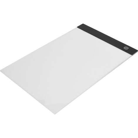 Tablette lumineuse A4 pour dessin, copie et calque, gradation sans paliers, planche à dessin avec éclairage LED réglable (1/5)