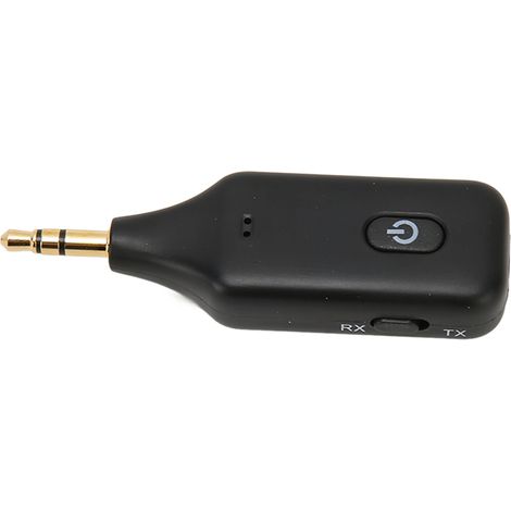 Émetteur-récepteur Bluetooth 5.1 avec prise AUX 3,5 mm pour appels mains libres et adaptateur audio sans fil 3 en 1 pour PC, TV et voiture. (1/5)