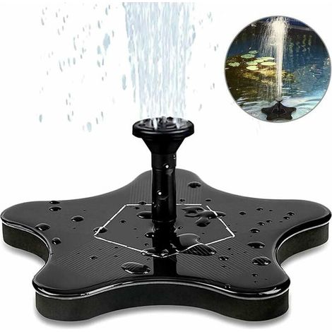 Solar Fountain Pump for Bird Baths, Garden Ponds, Outdoor Pools (1/5)