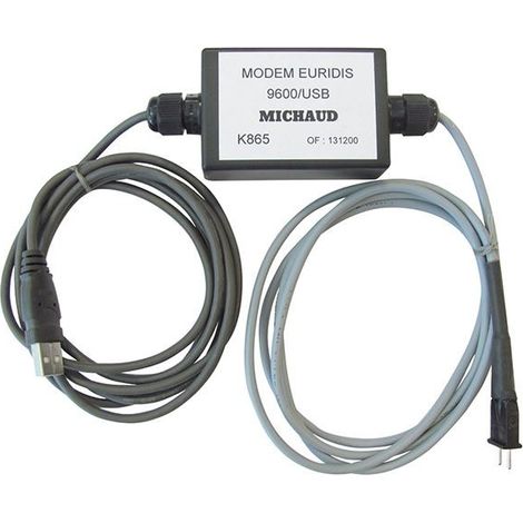 Modem EURIDIS 9600 bauds port USB MICHAUD K865 (1/4)