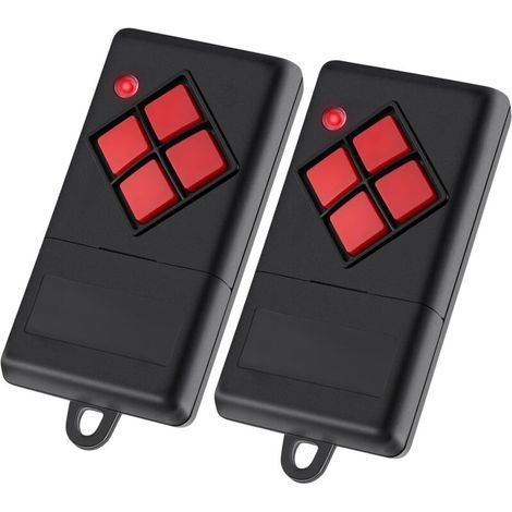 Set of 2 replacement remote controls for Dickert MAHS40-04 garage door openers (1/3)