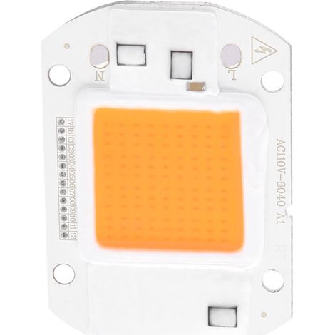 Lampe de croissance LED à spectre complet COB pour plantes vertes et fleurs (110V, 20W) (1/5)