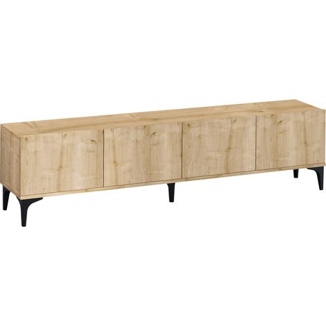 Mueble TV, mesa TV, mueble bajo. Stand Sapphire Roble (1/5)