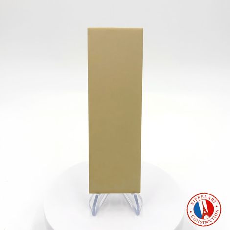 Aelle - Carrelage sol / mur briquette rectangulaire uni beige mate 5X15 cm FÄRGBLOCK MATT CHAMPAGNE FGB125M - Vendu par boîte de 0,60 m² (1/5)