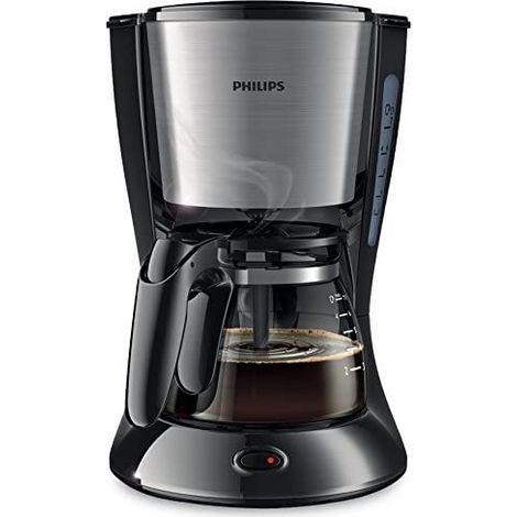 Philips HD7435/20 Kaffeemaschine schwarz 0,6 L kompakt