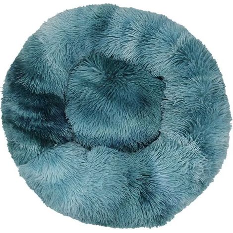 1 lit pour chat, coussin fluffy doux lavable, 40 cm, velours et coton, fond imperméable, pour chats et chiens (1/5)