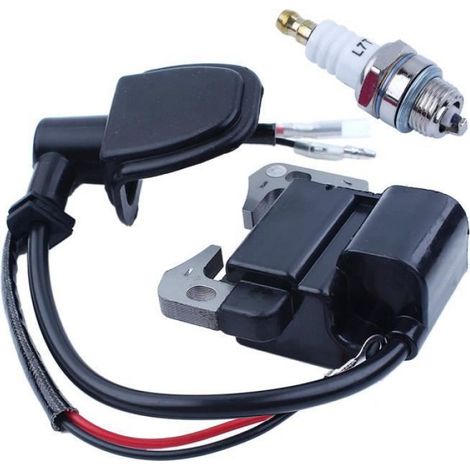Bobine D Allumage - Bougie D Allumage - Pour Moteur Brushless Robin NB411 EC04 BG411 CG411 - Kit Complet (1/4)