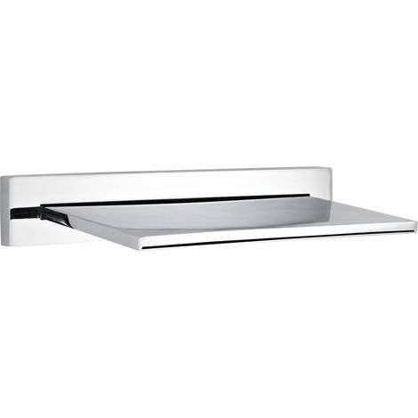 Bathroom Wall Mount Waterfall Bath Filler Spout - Chrome