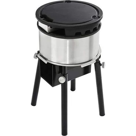 Brasero barbacoa plancha nómada QAÏTO Camping