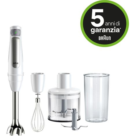 Braun MQ 7035I WH Mixeur plongeant 1000 W blanc W357613